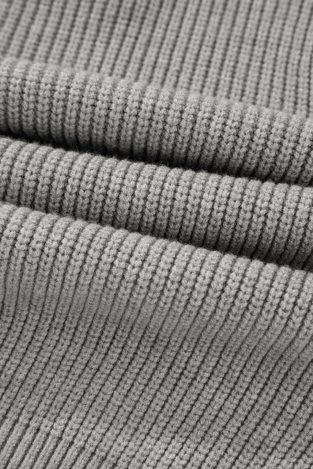 Fiery Red Ribbed Knit Bow Front Buttoned Cardigan