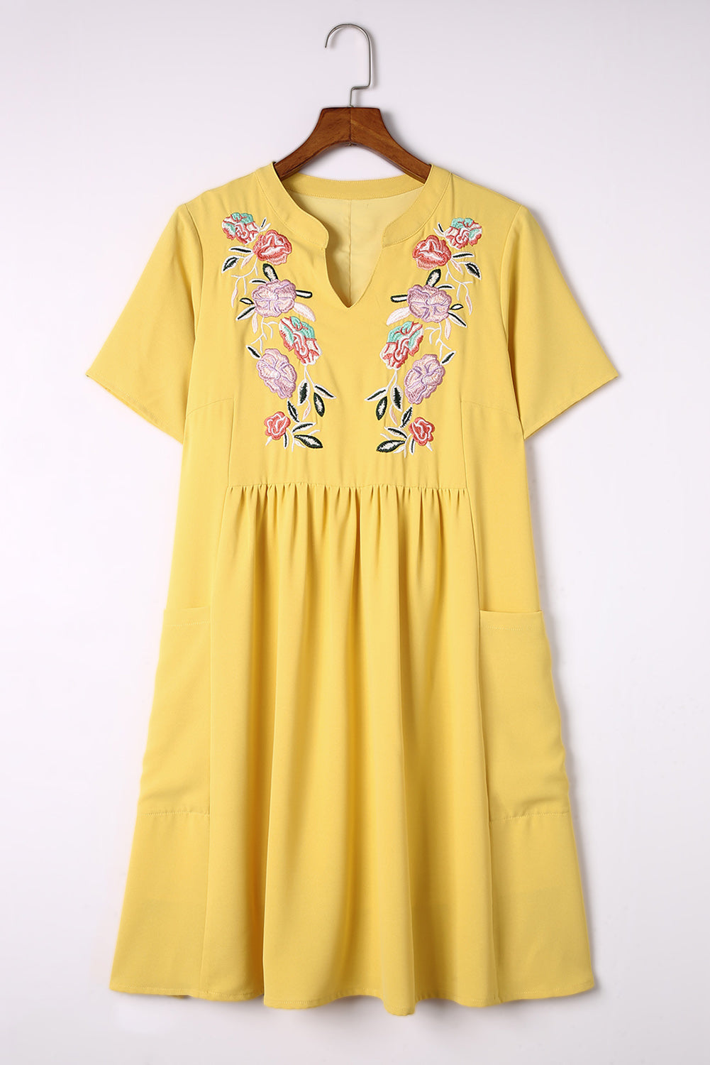 Emma Floral Babydoll Swing Dress