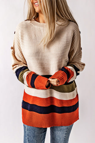 Carly Striped Sweater