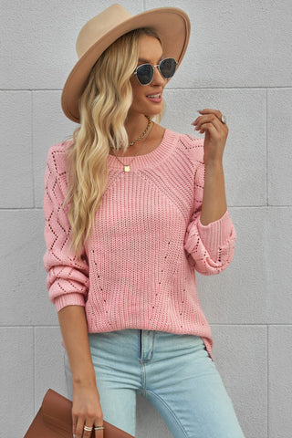 Roslyn Puff Sleeve Knit Sweater