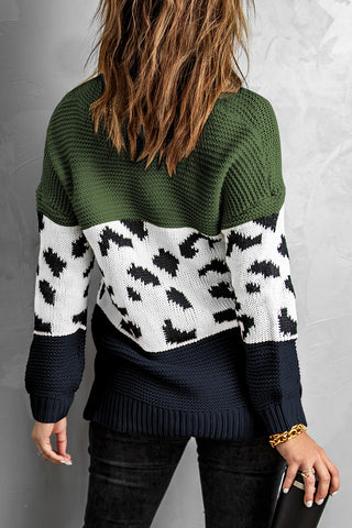 Briana Chunky Knit Pullover Sweater