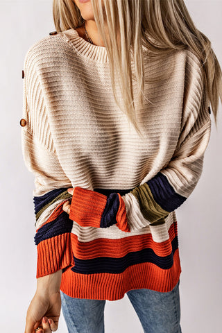 Carly Striped Sweater