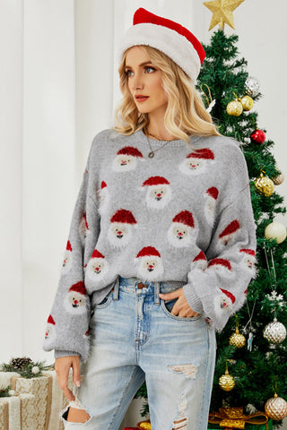 Xmas Santa Claus Pullover Sweater