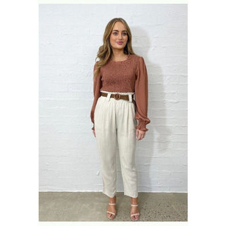 Lara Belted Pant