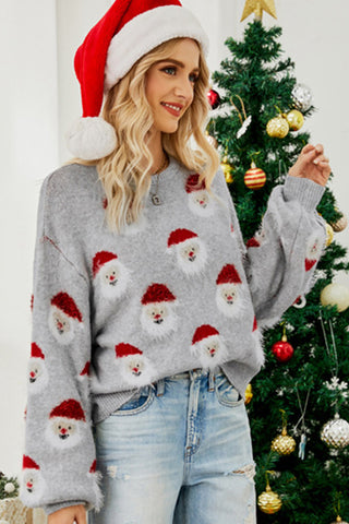 Xmas Santa Claus Pullover Sweater