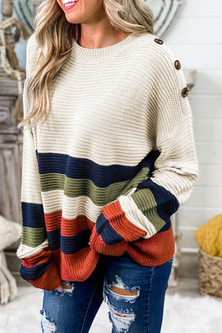 Carly Striped Sweater