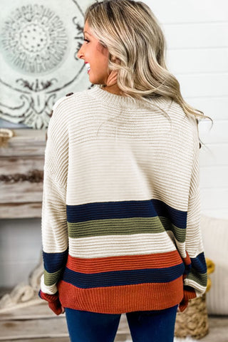 Carly Striped Sweater