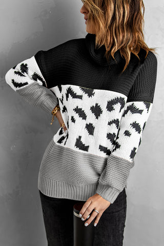 Briana Chunky Knit Pullover Sweater