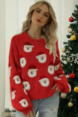 Xmas Santa Claus Pullover Sweater