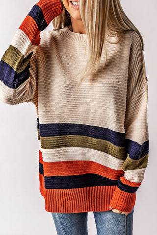 Carly Striped Sweater